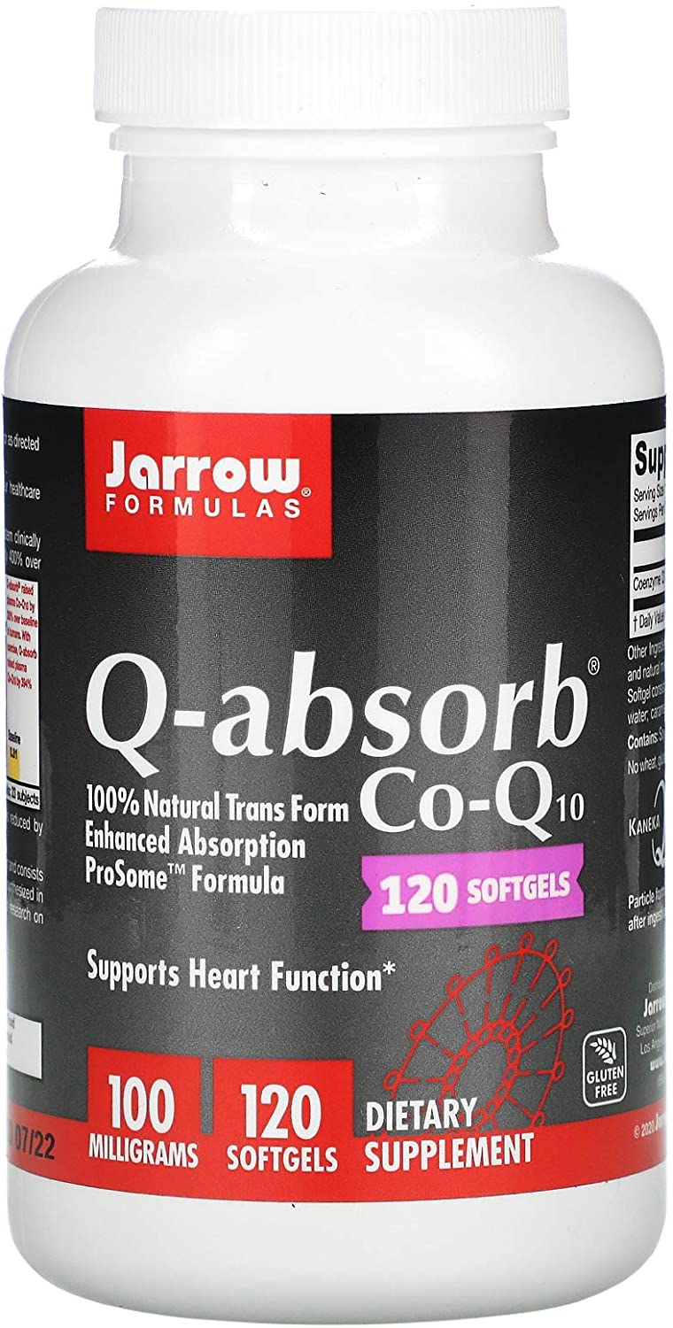 Jarrow Formulas Q-absorb, 100mg - 120 softgels