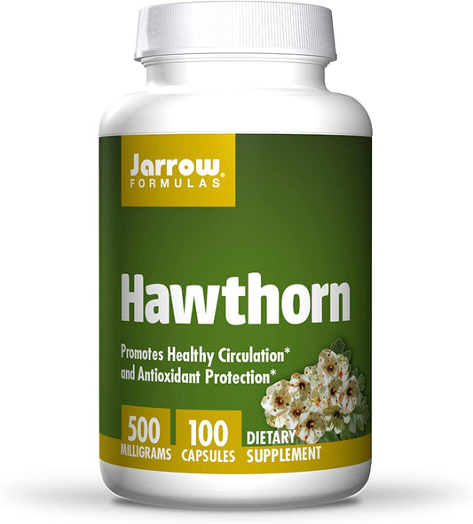 Jarrow Formulas Hawthorn, 500mg - 100 caps