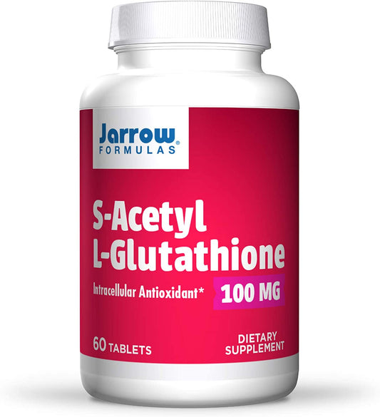 Jarrow Formulas S-Acetyl L-Glutathione, 100mg - 60 tabs