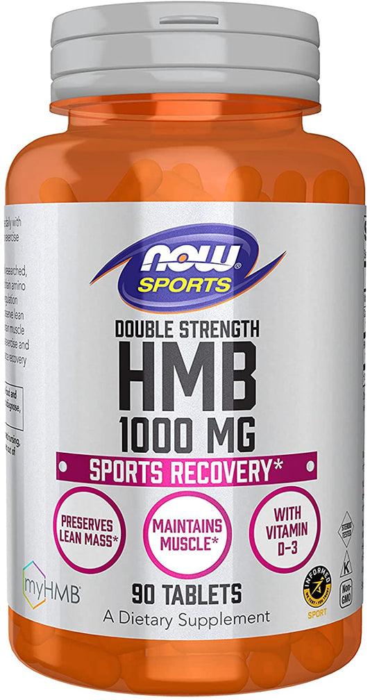 NOW Foods HMB, 1000mg - 90 tabs