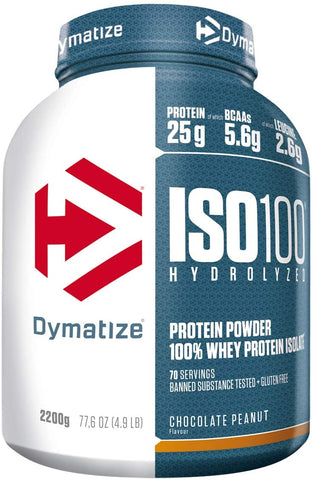 Dymatize ISO-100, Chocolate Peanut - 2200g