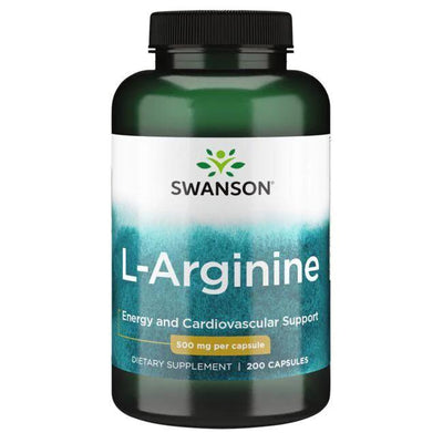 Swanson L-Arginine, 500mg - 200 caps