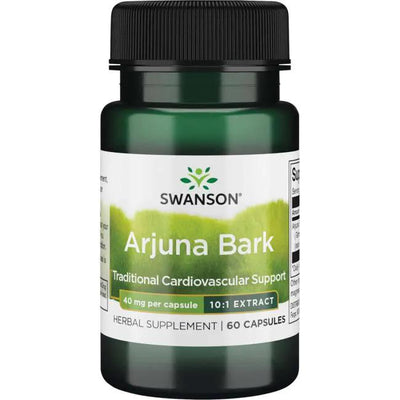 Swanson Full Spectrum Arjuna Bark (10:1) Extract, 40mg - 60 caps