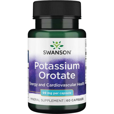 Swanson Potassium Orotate - 60 caps