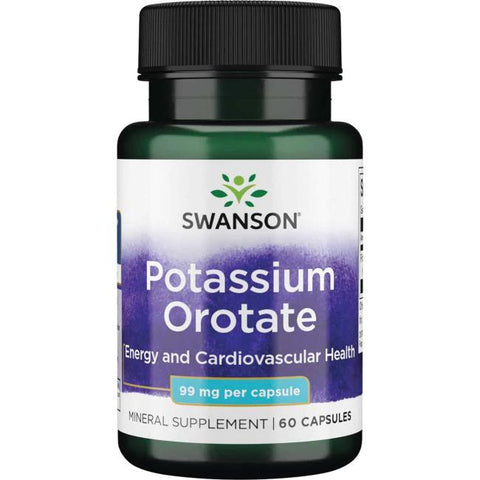 Swanson Potassium Orotate - 60 caps