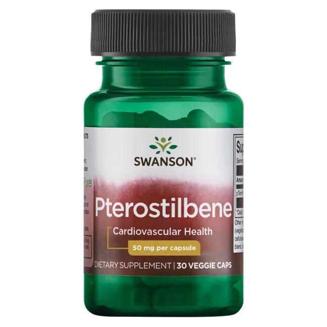 Swanson Pterostilbene, 50mg - 30 vcaps