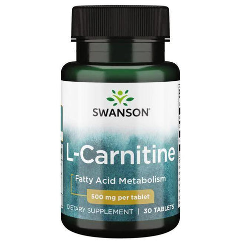 Swanson L-Carnitine, 500mg - 30 tabs