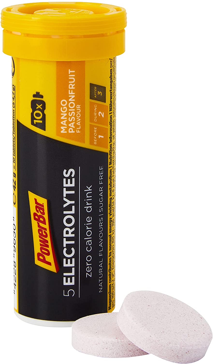 PowerBar 5 Electrolytes, Mango Passion Fruit - 12 x 10 tabs