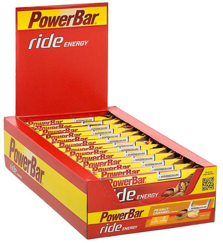 PowerBar Ride Energy, Peanut-Caramel - 18 x 55g
