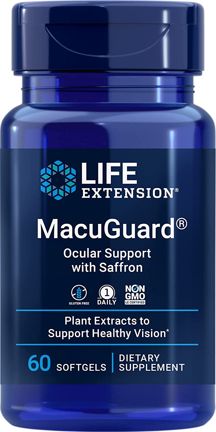 Life Extension MacuGuard Ocular Support - 60 softgels