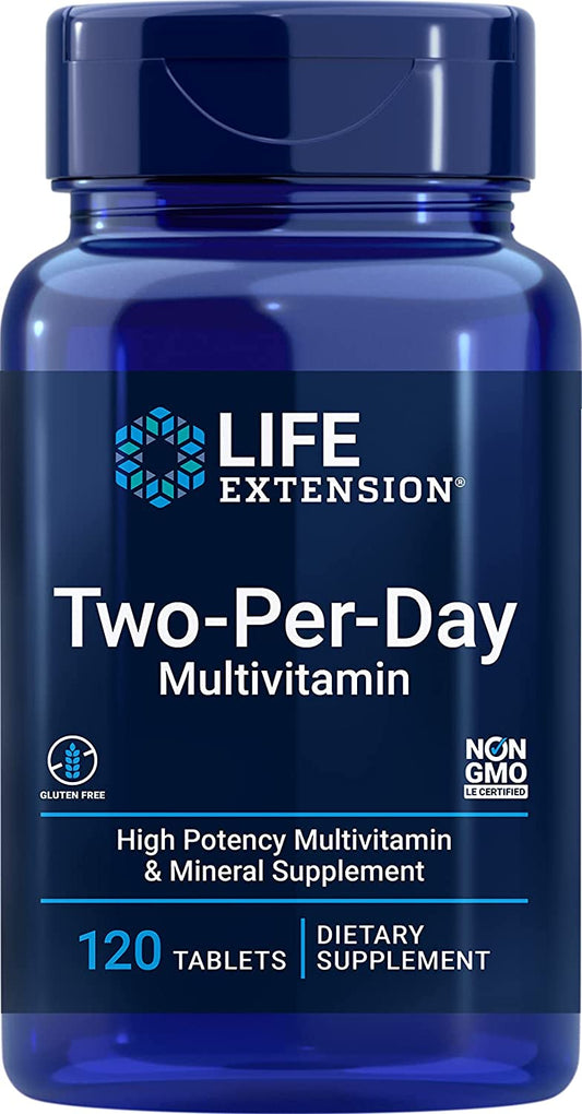 Life Extension Two-Per-Day, Tablets - 120 tabs