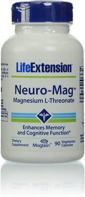 Life Extension Neuro-Mag Magnesium L-Threonate - 90 vcaps