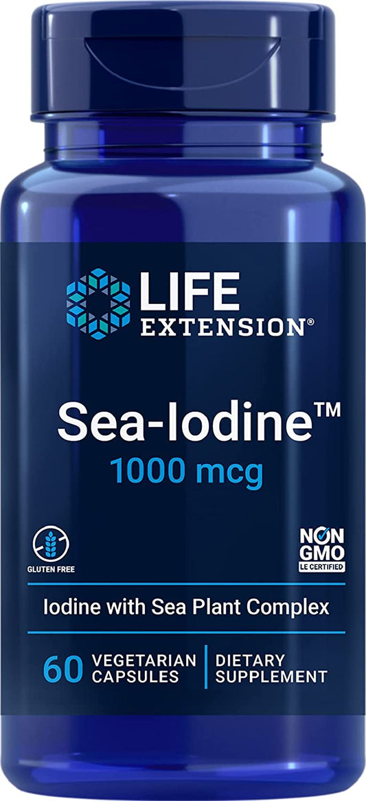 Life Extension Sea Iodine, 1000mcg - 60 vcaps