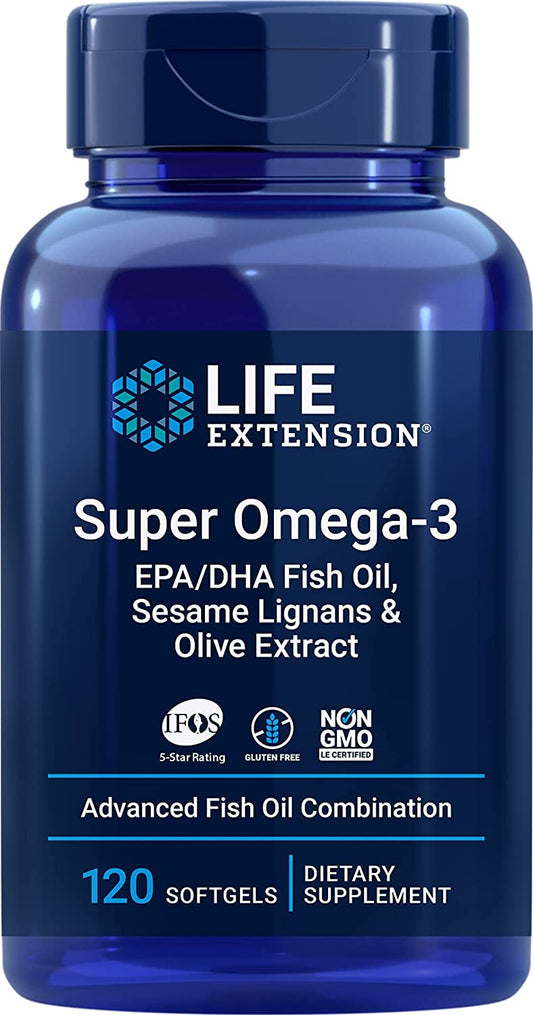 Life Extension Super Omega-3 - 120 softgels