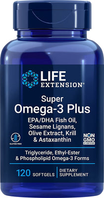 Life Extension Super Omega-3 Plus - 120 softgels