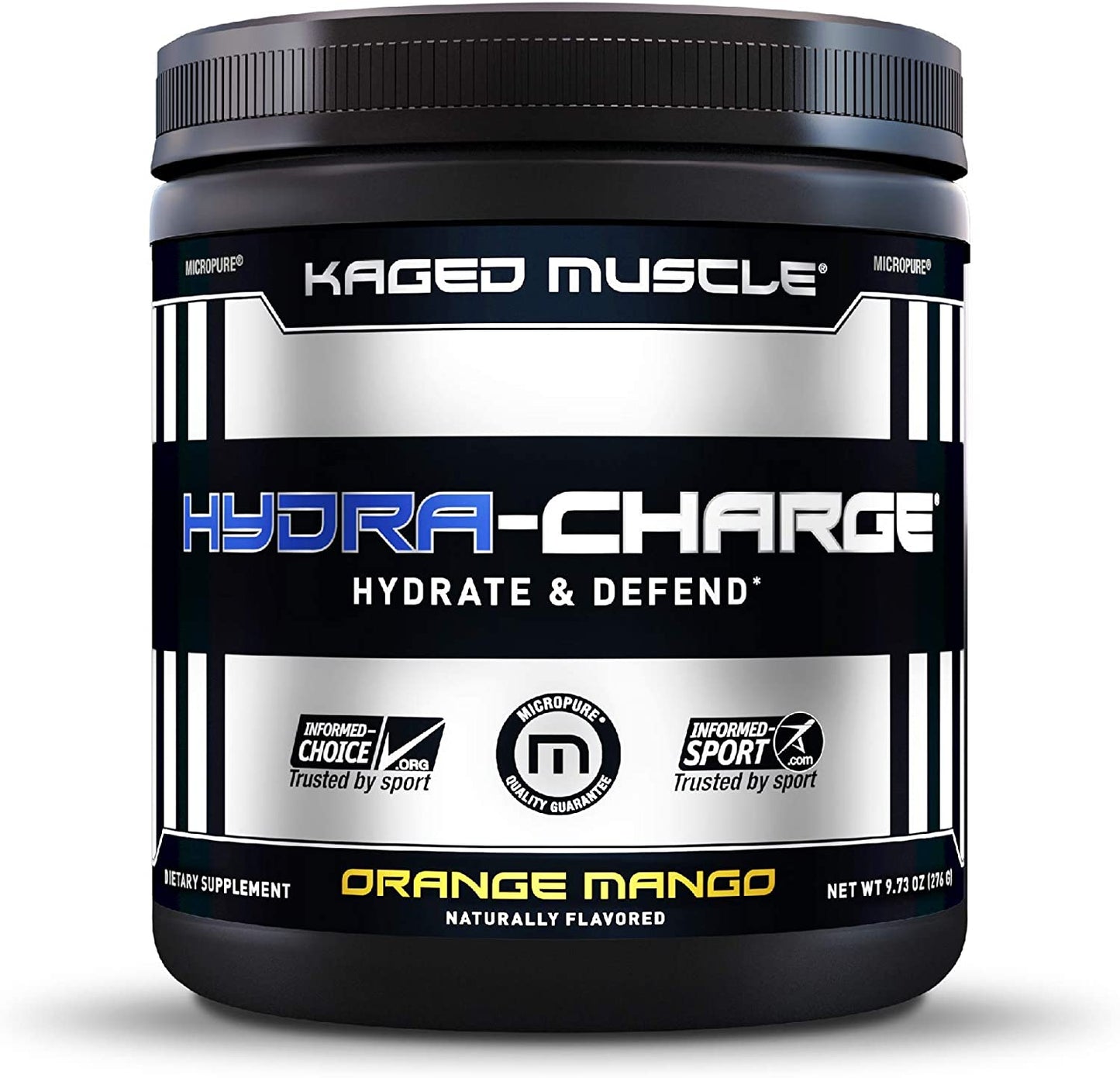 Kaged Muscle Hydra-Charge, Orange Mango - 276g