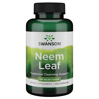 Swanson Neem Leaf, 500mg - 100 caps
