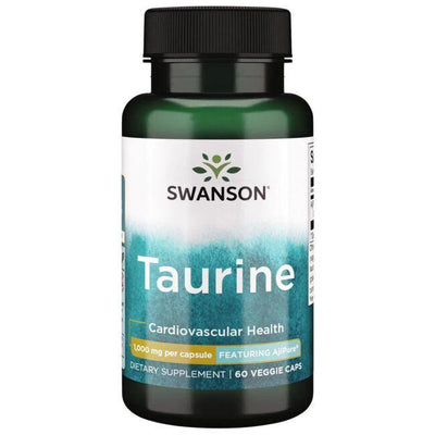 Swanson AjiPure Taurine, 1000mg - 60 vcaps