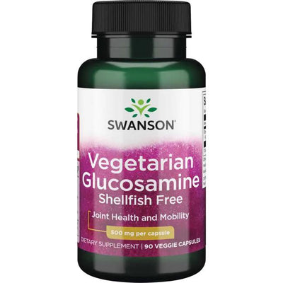 Swanson Vegetarian Glucosamine, Shellfish Free 500mg - 90 vcaps