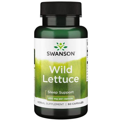 Swanson Full Spectrum Wild Lettuce, 450mg - 60 caps