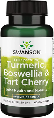 Swanson Turmeric, Boswellia & Tart Cherry - 60 caps