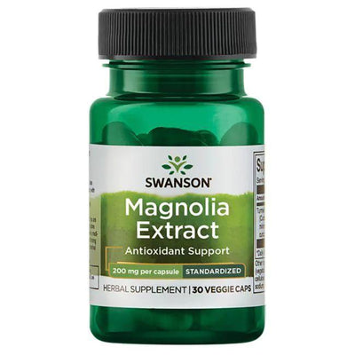 Swanson Magnolia Extract, 200mg - 30 vcaps