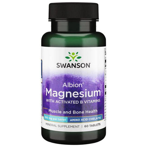 Swanson Albion Chelated TRS Magnesium - 60 tabs