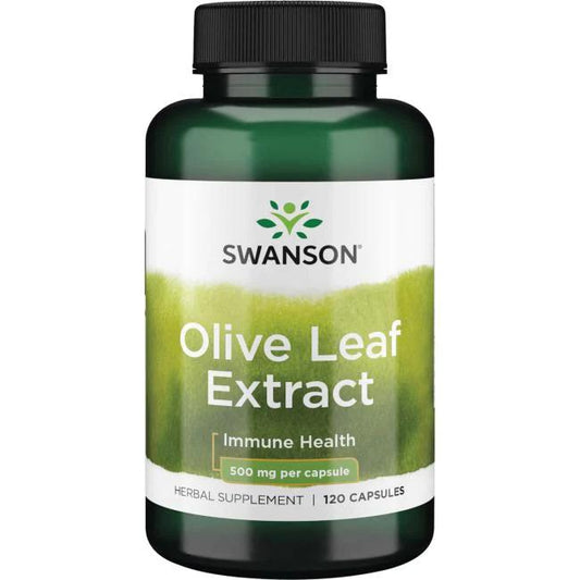 Swanson Olive Leaf Extract, 500mg - 120 caps