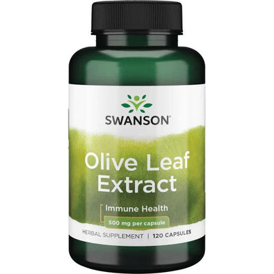 Swanson Olive Leaf Extract, 500mg - 120 caps