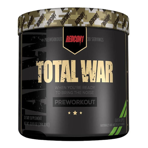 Redcon1 Total War - Preworkout, Green Apple - 441g