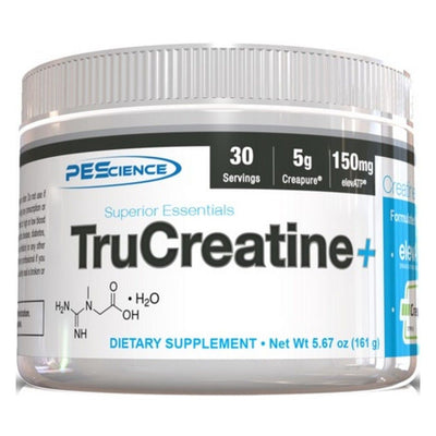 PEScience TruCreatine+, Unflavored - 161g