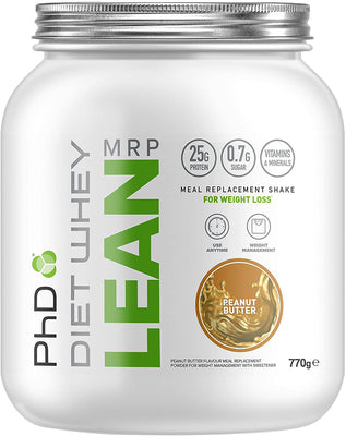 PhD Diet Whey Lean MRP, Peanut Butter - 770g