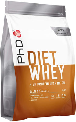 PhD Diet Whey, Salted Caramel - 1000g