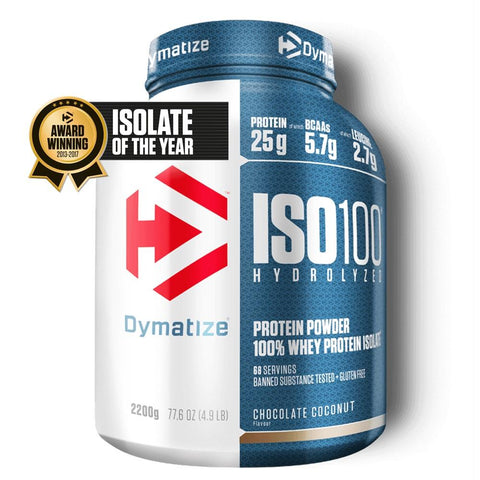 Dymatize ISO-100, Chocolate Coconut - 2200g