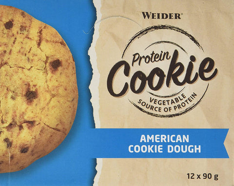 Weider Protein Cookie, All American Dough - 12 x 90g