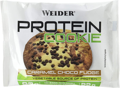 Weider Protein Cookie, Caramel Choco Fudge - 12 x 90g