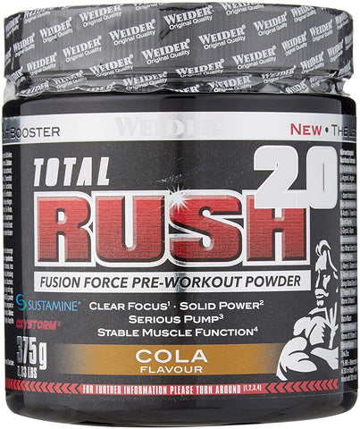Weider Total Rush 2.0, Cola - 375g