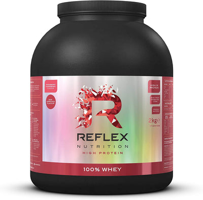 Reflex Nutrition 100% Whey, Strawberries & Raspberry - 2000g