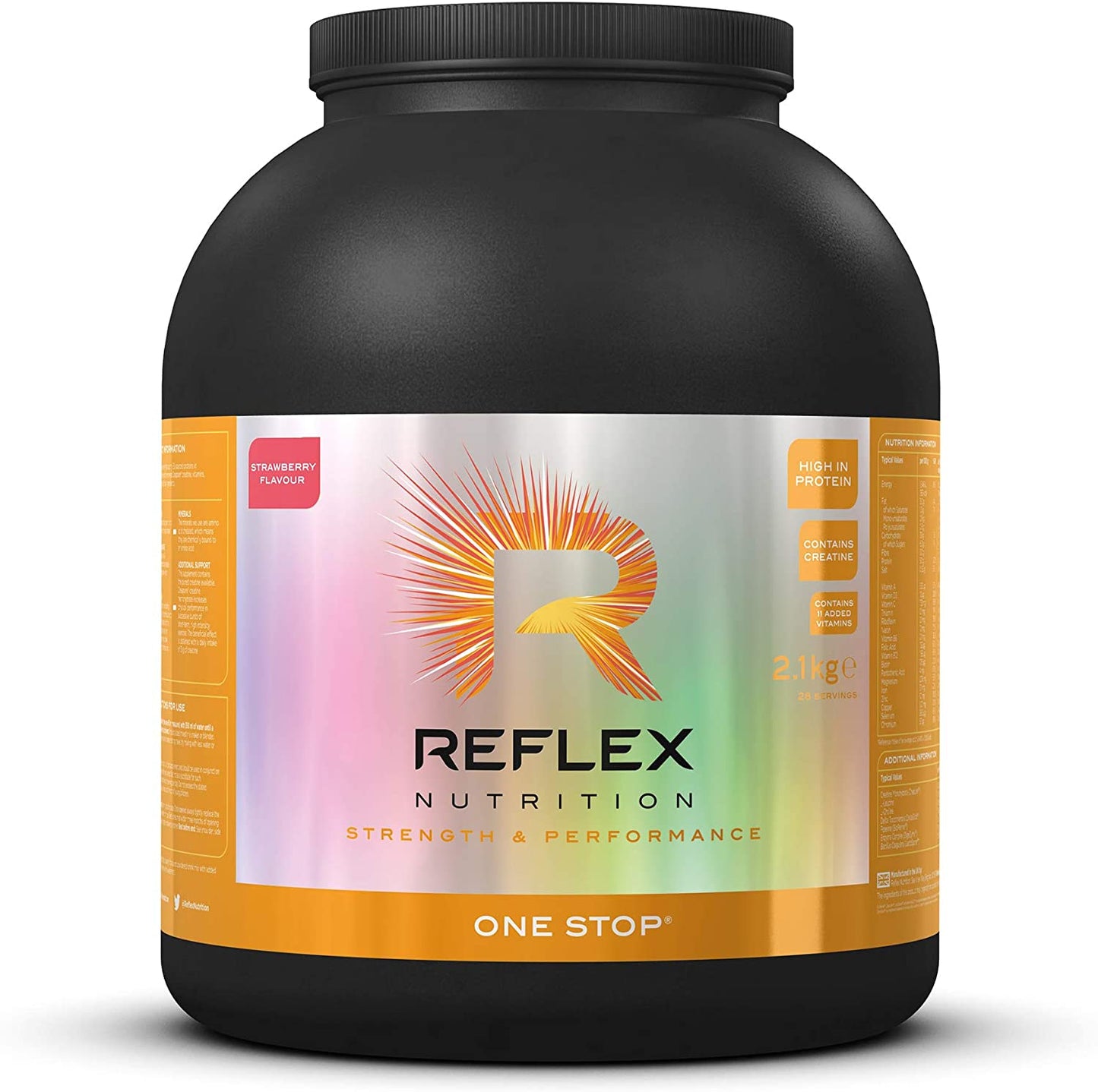 Reflex Nutrition One Stop All in One, Strawberry - 2100g