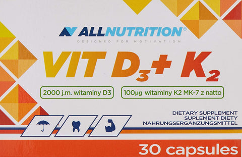 Allnutrition Vit D3 + K2 - 30 caps