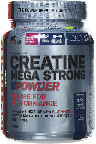 Nutrend Creatine Mega Strong Power, Punch & Forest Berries - 500g