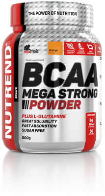 Nutrend BCAA Mega Strong Powder, Orange - 500g