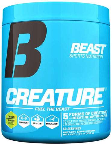 Beast Sports Nutrition Creature, Citrus - 330g