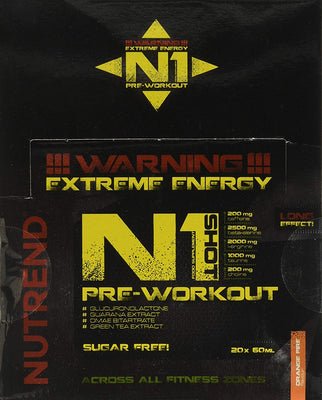 Nutrend N1 Shot, Orange - 20 x 60 ml.