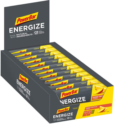 PowerBar Energize Bar with Natural Ingredients, Mango Tropical - 25 bars