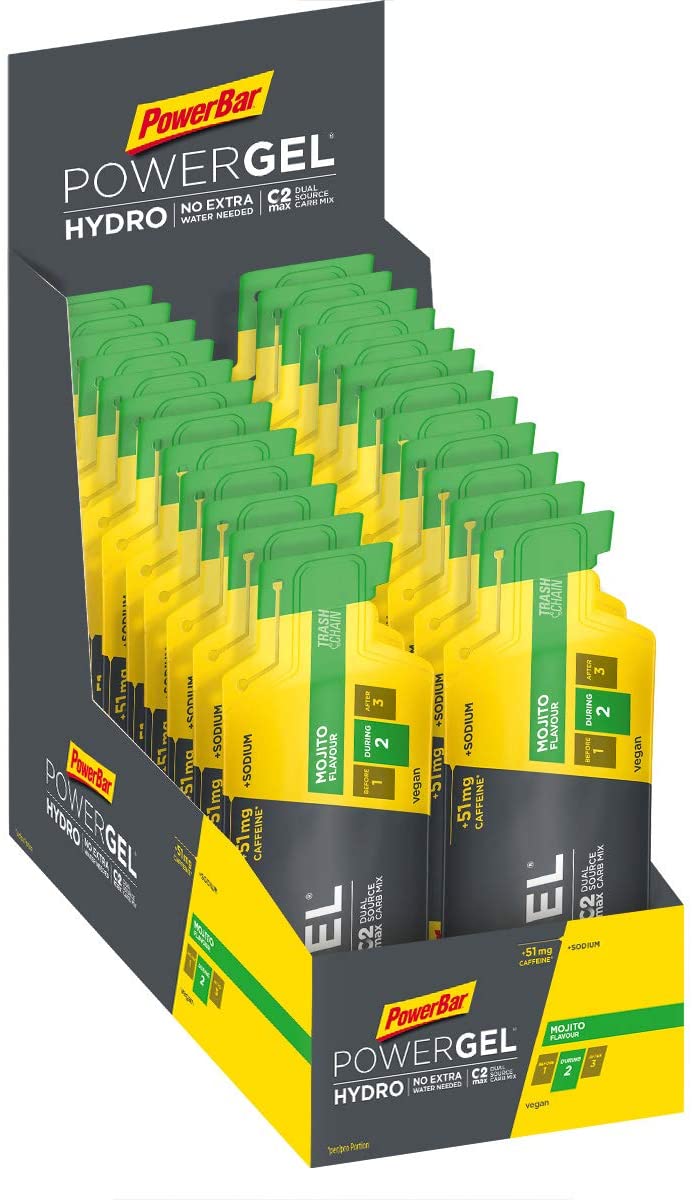 PowerBar Powergel Hydro, Mojito - 24 x 67 ml.