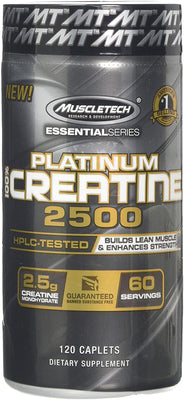 MuscleTech Platinum 100% Creatine 2500 - 120 caplets