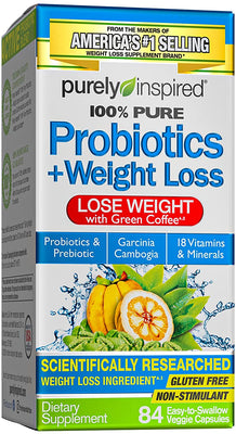 Purely Inspired Probiotics + Weight Loss - 84 vcaps