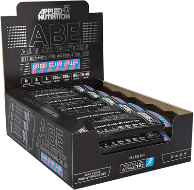 Applied Nutrition ABE - All Black Everything Gel, Bubblegum Crush - 20 x 60g