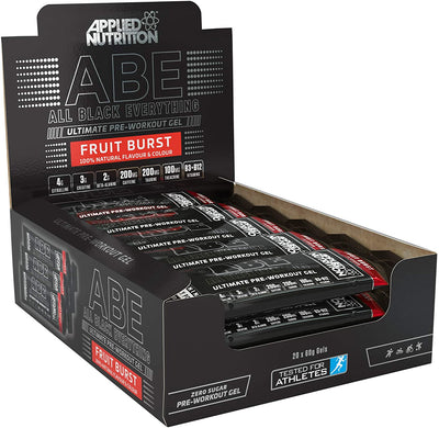 Applied Nutrition ABE - All Black Everything Gel, Fruit Burst - 20 x 60g